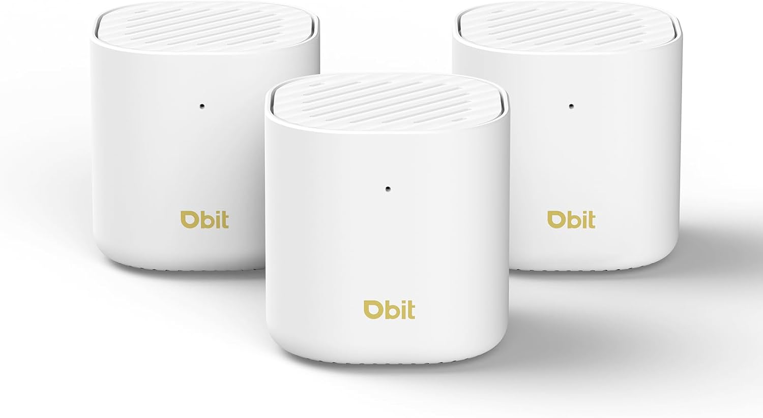 DBIT AX3000 WiFi 6 Mesh Wi-Fi System | 6,500 Sq Ft Coverage & 150 Devices