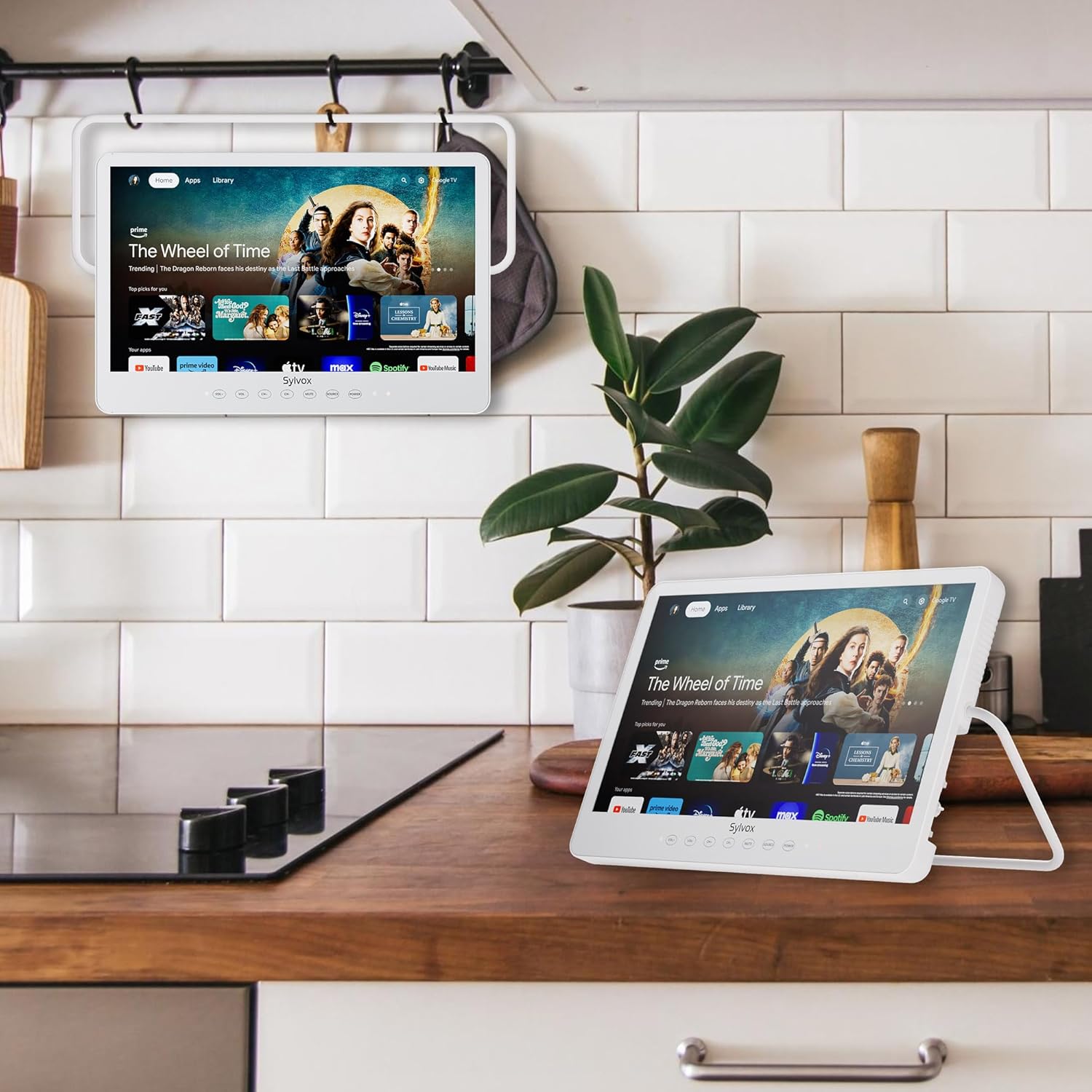 SYLVOX 15.6'' Portable Smart TV 12 Volt Television