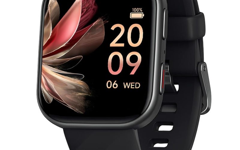 FITVII Health & Fitness Tracker: Smart Watch with Calls & 120+ Sport Modes