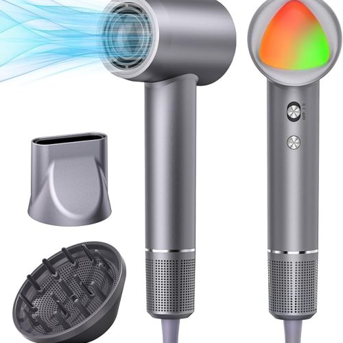 Hair Dryer 160000 RPM Portable Professional Ionic Hair Dryer with