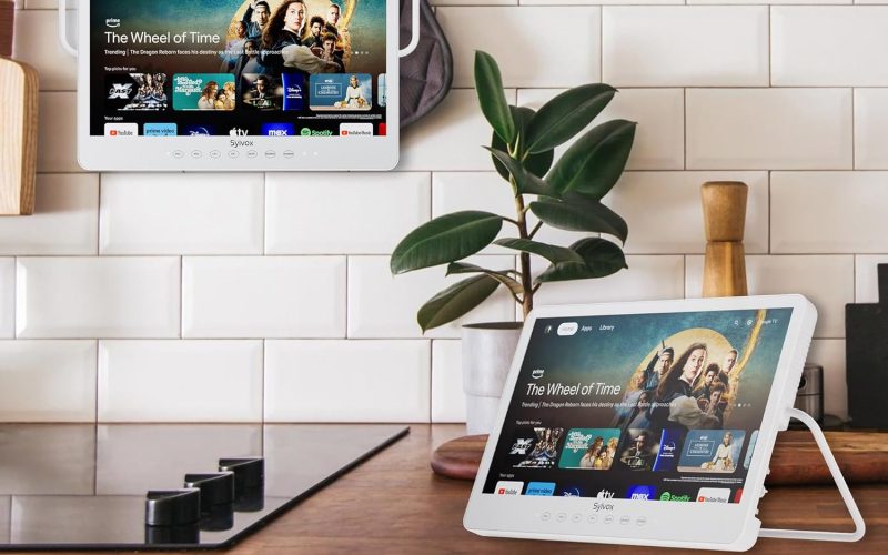 SYLVOX 15.6'' Portable Smart TV 12 Volt Television