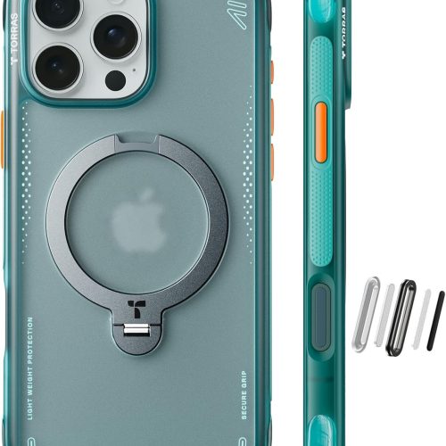 TORRAS Ostand Q3 Air Best For iPhone 16 Pro Case  for : Shockproof, Stylish & Magnetic